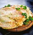 Omelete de aveia na air fryer. Foto: SaúdeLAB