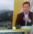 Marcão do Povo no momento em que resolve ligar para Rick  Foto: Reprodução/SBT