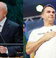 Flávio Bolsonaro chegou a registrar 45% contra 44% de Lula em cenário de 2º turno; atualização mais recente alterou o cenário  Foto: Reprodução/Facebook / Perfil Brasil
