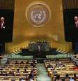 Netanyahu discursou na ONU com plenário esvaziado  Foto: ANSA / Ansa - Brasil