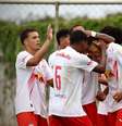Jogadores do time sub-17 do Red Bull Bragantino. Foto: Bruno Sousa/Red Bull Bragantino / Esporte News Mundo