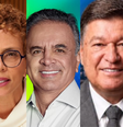 Marília Campos (PT), Aécio Neves (PSDB), Carlos Viana (PSD) e Domingos Sávio (PL) Foto: Reprodução/Instagram/@mariliacampos.mg/@aecionevesoficial/@carlosviana/@domingossaviomg