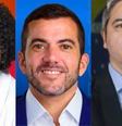 Benedita da Silva (PT), Carlos Jordy (PL) e Carlos Portinho (PL)   Foto: Reprodução/Instagram/@instadabene/@carlosjordy/@carlosportinho