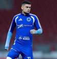 Gabriel Pec em ação pelo Cruzeiro contra o Internacional- Foto: Lucas Bubols/Cruzeiro / Jogada10