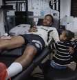 Mavie em um momento fofura ao lado do pai, Neymar –  Foto: Reprodução / NR Sports / Jogada10