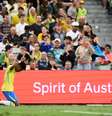 Estêvão foi bem no amistoso contra a Austrália  Foto: Albert Perez / Getty Images