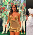 Paolla desfila pela primeira vez pela Imperatriz Foto: @paollaoliveirareal/Instagram