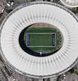 Gramado para jogo inédito da NFL   Foto: Tiago Tassi/Maracanã / Jogada10