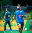 Martinelli em treino com a seleção brasileira Foto: Reprodução/Instagram: martinelli.08 / Estadão