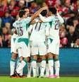 Noruega deu trabalho, mas Portugal levou a melhor –  Foto: Marius Nordnes/Nordnes Foto/Getty Images / Jogada10