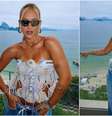 Virginia aposta em look inusitado para NFL no Maracanã e divide opiniões  Foto: Reprodução/Instagram