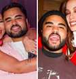 Lucas Guedez com Virginia Fonseca; Lucas Guedez com Anitta  Foto: Reprodução Instagram