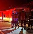 Acidente com ônibus deixa 3 mortos e 44 feridos em rodovia no Espírito Santo  Foto: Divulgação/Corpo de Bombeiros do Espírito Santo