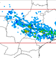 Tempestades, granizo e queda de temperatura: veja onde o tempo muda nesta terça Foto: Reprodução/Inmet