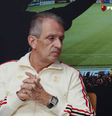 Luiz Bap, presidente do Flamengo, durante entrevista ao Mengo Cast, na Flamengo TV  Foto: Reprodução/YouTube/FlamengoTV