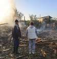 Devastação no entorno de Kiev após ataque russo  Foto: ANSA / Ansa - Brasil