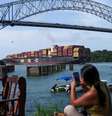 Canal do Panamá prevê reduzir ainda mais o trânsito de navios devido ao El Niño.  Foto: RFI