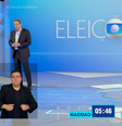 Haddad e Tarcísio no debate da Globo  Foto: Reprodução/Globo