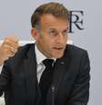 Presidente francês, Emmanuel Macron, comandou reunião do G7 por videoconferência sobre formas de conter o aumento dos combustíveis. (02/10/2026)  Foto: via REUTERS - LUDOVIC MARIN / RFI