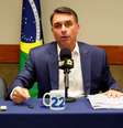 Após Globo cancelar debate, Flávio Bolsonaro chama decisões judiciais de 'censura'  Foto: 