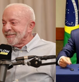 Lula participou de podcast e Flávio de live após cancelamento de debate  Foto: Reprodução/Youtube