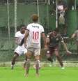 Wesley Natã bateu na saída do goleiro do Vasco para empatar o jogo - Reprodução de vídeo Foto: Jogada10