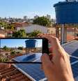 Fotografias em horários diferentes ajudaram a medir o impacto da sombra. Foto: Imagem gerada por inteligência artificial / Catraca Livre