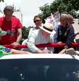 Primeira-dama Janja da Silva durante ato na Paulista ao lado de Lula, Haddad, Marina e Simone Tebet  Foto: Reprodução/Youtube