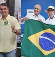 Flávio vota no Rio e Lula em SP  Foto: Divulgação/Flávio/Werther Santana/Estadão Conteúdo