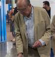 Gilmar Mendes durante votação neste domingo, 4, em Diamantino, no Mato Grosso  Foto: 