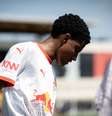 Marcos Aurélio, jogador do time sub-15 do Red Bull Bragantino.   Foto: Bruno Sousa/Red Bull Bragantino / Esporte News Mundo