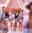 Filha de Neymar e Biancardi, Mavie ganha festão de 3 anos com palco, oficinas de strass, K-pop, tirolesa e mesa de doces luxuosa; Rafaella dá 'bronca' em Gabigol na saída. Aos detalhes!.  Foto: Reprodução/Instagram / Purepeople