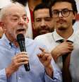Lula discursou para apoiadores nesta quarta-feira, 7.  Foto: Wilton Junior/Estadão / Estadão