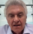 Ronaldo Caiado discutiu com jornalista durante o UOL News desta quarta-feira, 7  Foto: Reprodução/UOL News