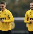 Atividade de jogadores do Dormund antes de receber o Werder Bremen na Bundesliga - Foto: Divulgação / BVB / Jogada10