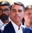 Flávio Bolsonaro (PL), candidato à presidência, em entrevista coletiva  Foto: WILTON JUNIOR/ESTADÃO CONTEÚDO/ESTADÃO CONTEÚDO / Estadão