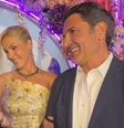 Ana Hickmann e Edu Guedes falam sobre casamento e filhos no programa "TV Fama", da RedeTV!  Foto: Reprodução / RedeTV!