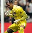 Foto: Pedro Souza / Atlético - Legenda: Delfim, o reserva de Everson está um monstro no gol do Galo / Jogada10