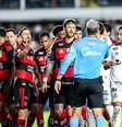 Santos e Flamengo empataram na Vila Belmiro.  Foto: Estadão