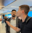 Boulos e Pavanato discutem em aeroporto de Brasília  Foto: Reprodução/Instagram/Lucas Pavanato