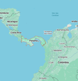 Terremoto de magnitude 7,6 foi registrado no sudoeste do Panamá  Foto: Reprodução/Google Maps