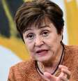 "Agora temos uma economia mundial que está apoiada numa única perna: a da inteligência artificial", disse a diretora-gerente do FMI, Kristalina Georgieva  Foto: DW / Deutsche Welle