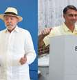 4/10/2026 - ELEIÇÕES 2026 - PRESIDÊNCIA DA REPÚBLICA - Os candidatos à Presidência da República, Flavio Bolsonaro (PL) e Luis Inacio Lula da SIlva (PT) durante votação. Fotos Werther Santana/Estadao e Pedro Kirilos/Estadão  Foto: Werther Santana/Estadao e Pedro / Estadão