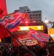 Evento em apoio a Lula (PT) no Largo da Batata, em São Paulo  Foto: ANGÉLICA ALVES/FOTOARENA/ESTADÃO CONTEÚDO / Estadão
