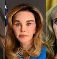 Kimberly Guilfoyle, Barbera Thornhill e Susan Dell: a internet é cruel ao analisar o visual das mulheres  Foto: Reproduções