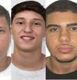Jovens presos por estupro coletivo de uma adolescente de 17 anos em Copacabana, em janeiro de 2026   Foto: Reprodução/Redes socias 