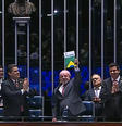 Em 'data histórica', Congresso promulga fim da escala 6x1 em sessão com Lula  Foto: Reprodução/TV Senado