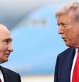 Trump e Putin conversando durante uma visita ao Alasca  Foto: Reuters / BBC News Brasil