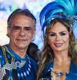 O empresário Victor Simões e a esposa, a arquiteta e designer Sihame Cruz, no Festival de Parantins, em junho deste ano.  Foto: Reprodução/Instagram/@sihamecruzsimoessilva