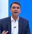 Flávio Bolsonaro falou sobre reeleição  Foto: Reprodução/TV Globo